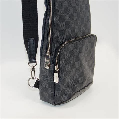 lv avenue sling bag brown|louis vuitton sling bag damier.